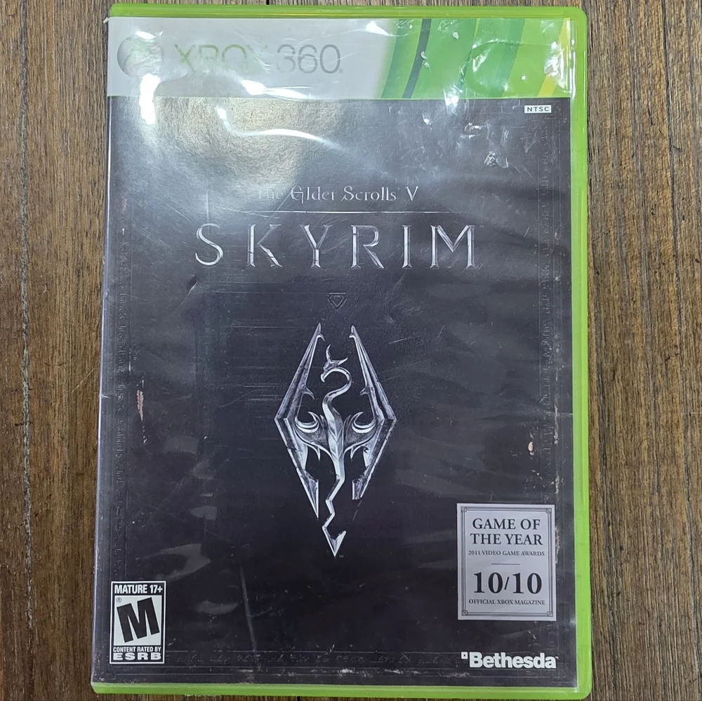 The Elder Scrolls V: Skyrim (Xbox 360) - CIB Complete w/ Map & Manual